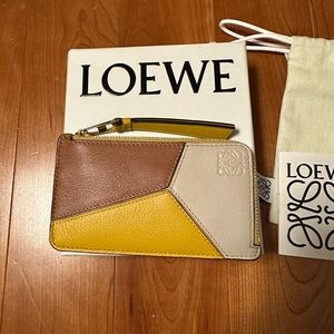Loewe puzzle zip cardholder